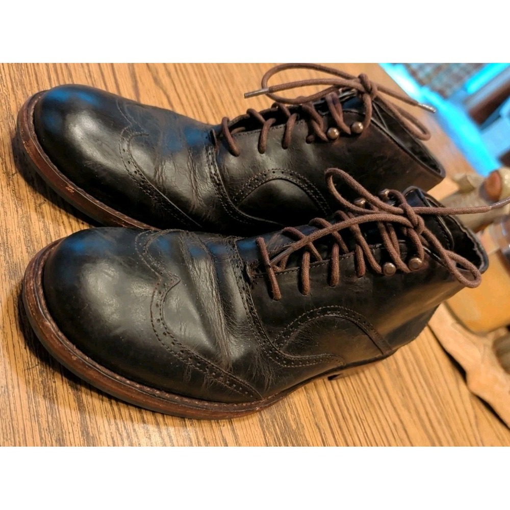 Wolverine 1000 Mile Wesley Wingtip Chukka Leather Boots Men's Size 8.5 D Brown